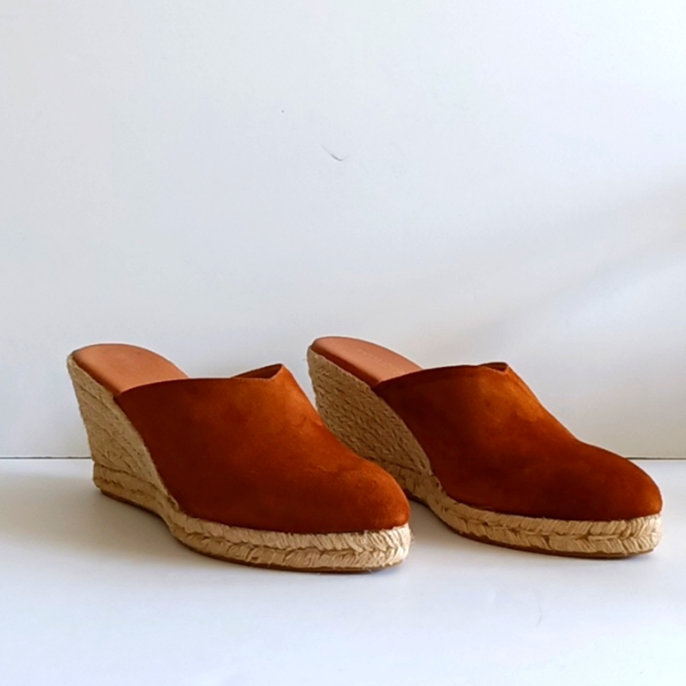 ANDRE ASSOUS | NWOT Mule Wedge Espadrille Size EU 40 US 9